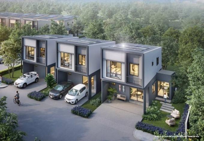 จะผ่อนตรงหรือกู้ผ่านธนาคารก็ได้ Sena Village  อ.เมือง จ.ปทุมธานี  ภาพที่ 3