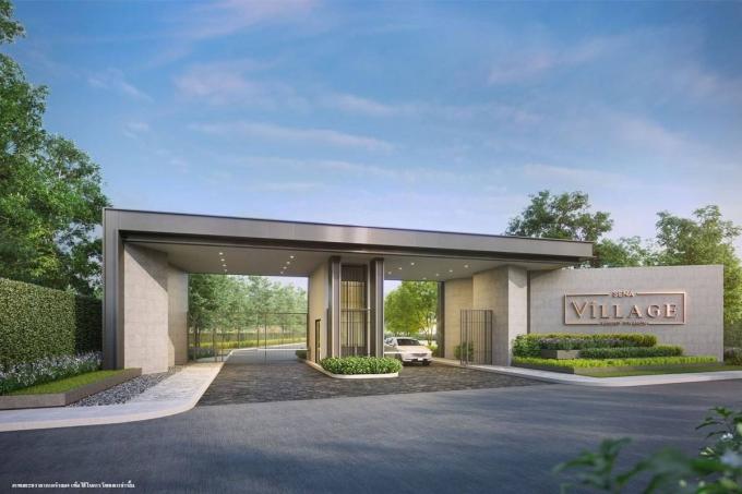 จะผ่อนตรงหรือกู้ผ่านธนาคารก็ได้ Sena Village  อ.เมือง จ.ปทุมธานี  ภาพที่ 13