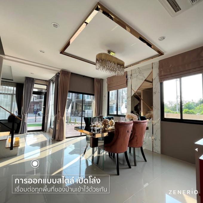 ขายโครงการหมู่บ้าน  ม.เซนเนอริโอ บ้านแฝดหลังใหญ่ สุดสวยราคางาม ภาพที่ 4