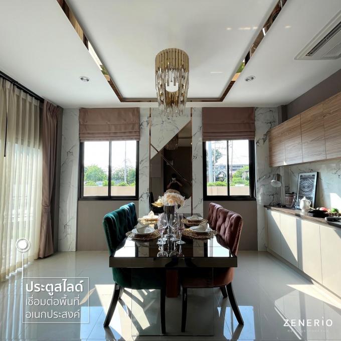 ขายโครงการหมู่บ้าน  ม.เซนเนอริโอ บ้านแฝดหลังใหญ่ สุดสวยราคางาม ภาพที่ 5