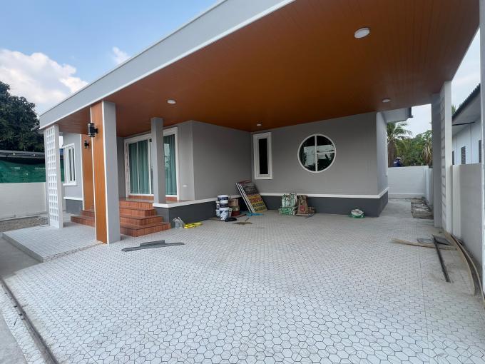บ้านเดี่ยวชั้นเดียวหลังใหญ่ โรงเรียนมาบโป่ง หนองซ้ำซาก ชลบุรี ภาพที่ 3