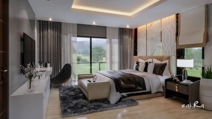 บ้านพรีเมียม ส่วนตัว ฟังก์ชั่นครบ Grandiose Ville Bangsaen  ภาพที่ 4