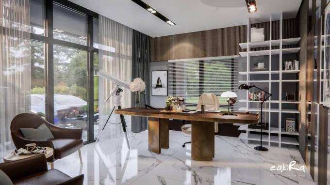 บ้านพรีเมียม ส่วนตัว ฟังก์ชั่นครบ Grandiose Ville Bangsaen  ภาพที่ 5