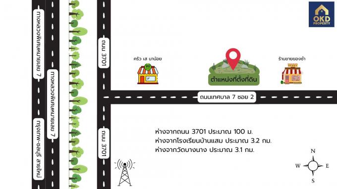 ขายที่ดินเปล่าบางปะกงฉะเชิงเทรา OKD ภาพที่ 5