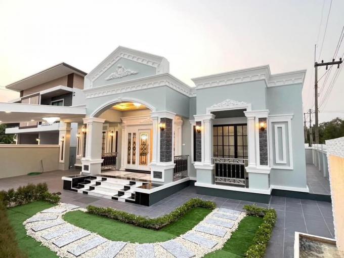 บ้านเดี่ยวสไตคฤหาสหรูพัทยา พื้นที่ 81 ตรว โกดังบ้าน  ภาพที่ 3