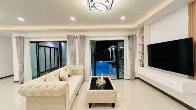 ขายบ้าน บ้านเดี่ยวชั้นเดี่ยว บ้านพูลวิลล่า  พัทยา จอมเทียน ภาพที่ 15