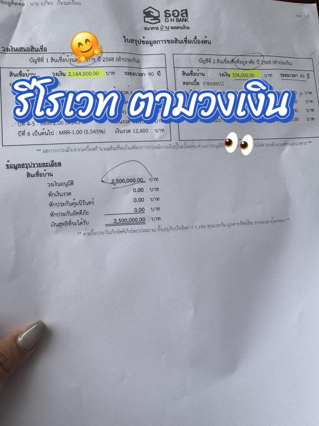 ยื่นกู้ซื้อบ้านเดี่ยว  ชากกระปอก หนองขาม ภาพที่ 2