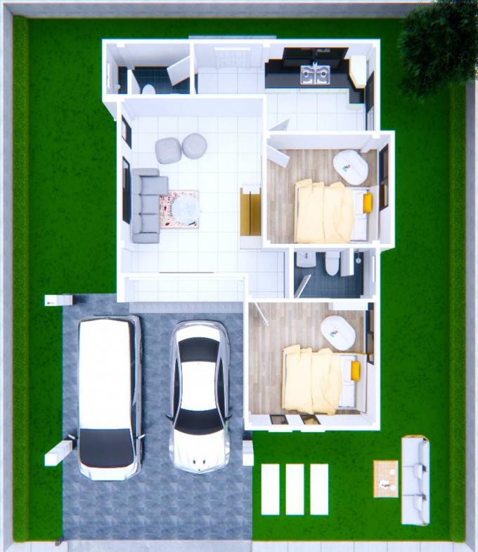 บ้านเดี่ยว วิดาสิริ พลัส บ้านเชิด อยู่พนัส เขตติดต่อ พานทอง มือ 1  ภาพที่ 4