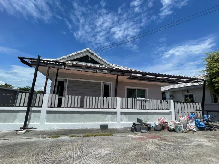 บ้านเดี่ยวชั้นเดียวหมู่บ้านเดอะแกรนด์อมตะ2  วัดท้องคุ้ง (พร้อมรีโนเวทใหม่ทั้งหลัง) ภาพที่ 2