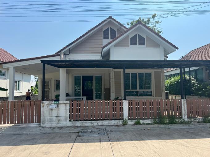 ขายบ้านเดี่ยวมีพื้นที่ 61.3 ตรว. ทำเลหน้าสวน หน้าบ้านไม่ติดใคร อมตะเฟส 7,8,9, (ญ )  ภาพที่ 3