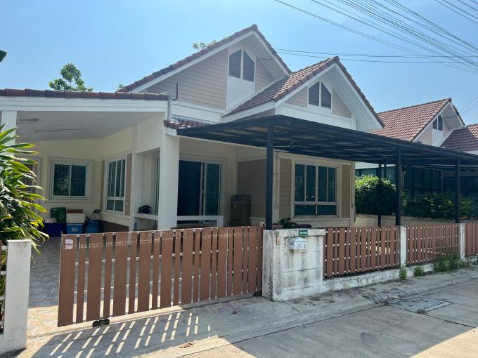 ขายบ้านเดี่ยวมีพื้นที่ 61.3 ตรว. ทำเลหน้าสวน หน้าบ้านไม่ติดใคร อมตะเฟส 7,8,9, (ญ ) 