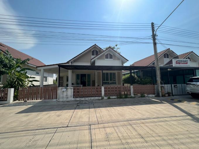 ขายบ้านเดี่ยวมีพื้นที่ 61.3 ตรว. ทำเลหน้าสวน หน้าบ้านไม่ติดใคร อมตะเฟส 7,8,9, (ญ )  ภาพที่ 2