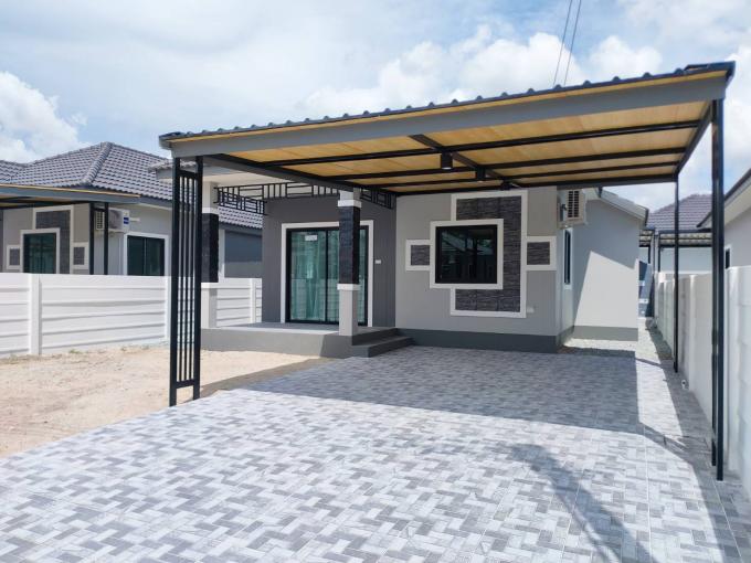 ขายบ้าน บ้านเดี่ยว  ใกล้แยกมาบโป่ง  เดินทางสะดวกใกล้แหล่งงานอมตะนคร 8-10 ภาพที่ 3