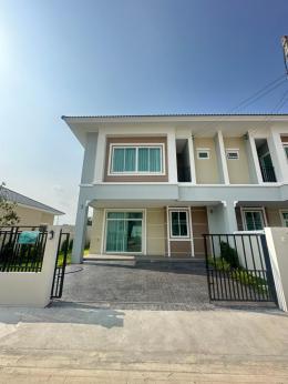 ขายบ้าน บ้านแฝดสองชั้น นิคมพัฒนาระยอง  OKD