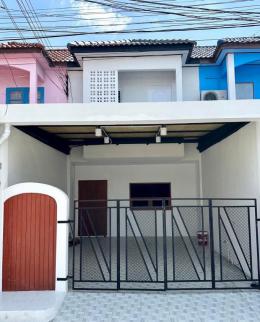 หมู่บ้านสุขใจ วิลล่า ใกล้ ม.อีเทค  OKD 