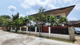 บ้านเดี่ยว 2 ชั้น อยู่ใกล้สวนนงนุช เนื้อที่รวม 1 ไร่ 1 งาน 81 ตร.วา โกดังบ้าน 