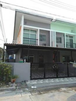 หมู่บ้านประภัสสรพรีซีโอ4(อมตะชลบุรี) บ้าน ทาวน์เฮ้าส์2ชั้นหลังมุม 
