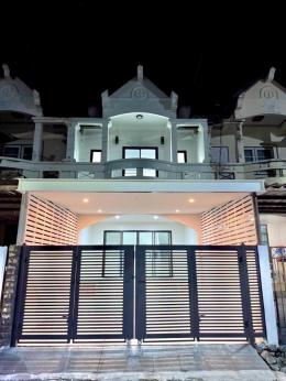 ขายบ้าน หมู่บ้านแสนสุขธานี เลี่ยงหนองมน บางแสน ติดถนนแสนสุข  KJ 