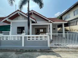 ขายบ้านเดี่ยว หมู่บ้านเพิ่มสุข หนองตำลึง แถววัดหนองแฟบ ทำเลค้าขาย 