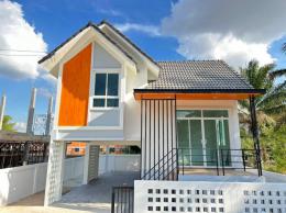 ขายบ้านทรงนอดิก ซอยมาบยางพร 12