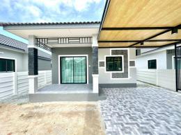 ขายบ้าน  บ้านเดี่ยวหลังใหญ่ 50ตรว.หลังวัดโป่งตามุก มี 2 หลัง